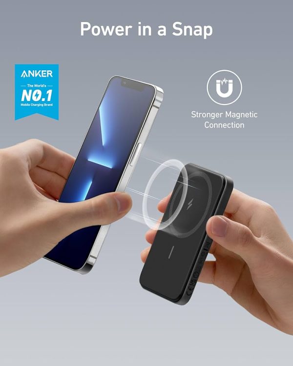 پاوربانک 5000 مگ سیف انکر مدل Anker 621 Magnetic Battery 5000mah (MagGo)-A1610 - Image 3