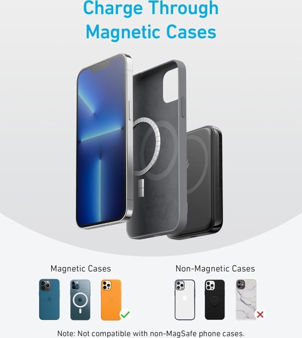 پاوربانک 5000 مگ سیف انکر مدل Anker 621 Magnetic Battery 5000mah (MagGo)-A1610 - Image 6